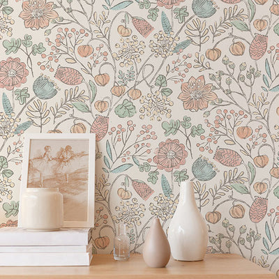 Pastel Southern Trail Peel & Stick Wallpaper