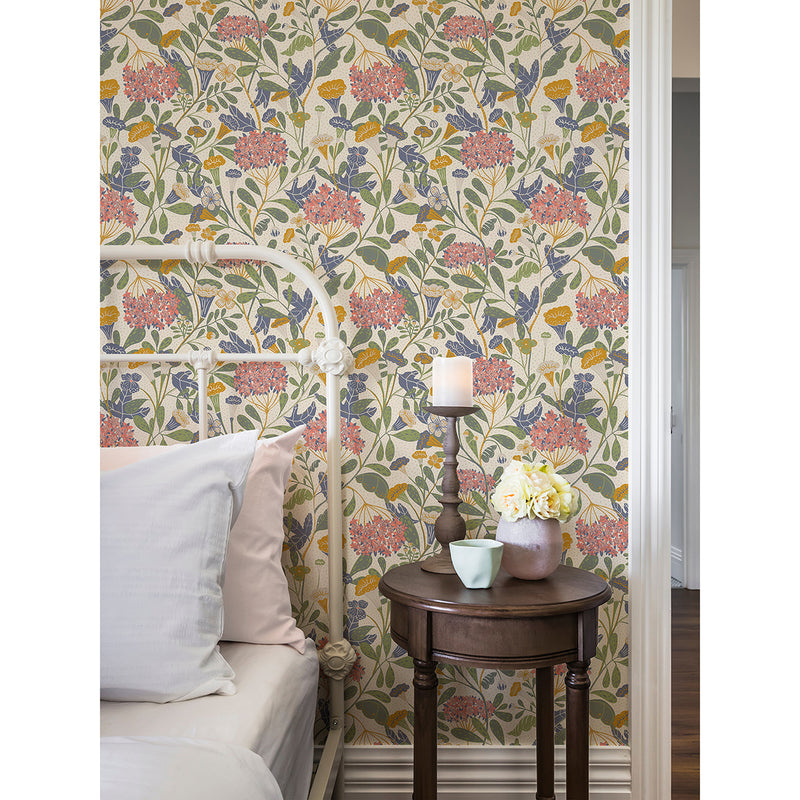 Hybbe Hydrangea Garden Wallpaper