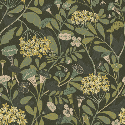 Hybbe Hydrangea Garden Wallpaper
