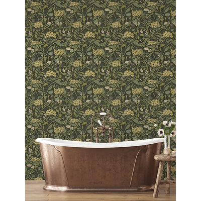 Hybbe Hydrangea Garden Wallpaper