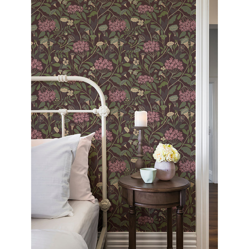 Hybbe Hydrangea Garden Wallpaper