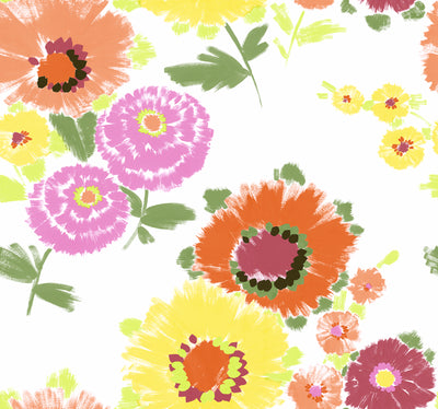 Essie Painterly Floral Wallpaper