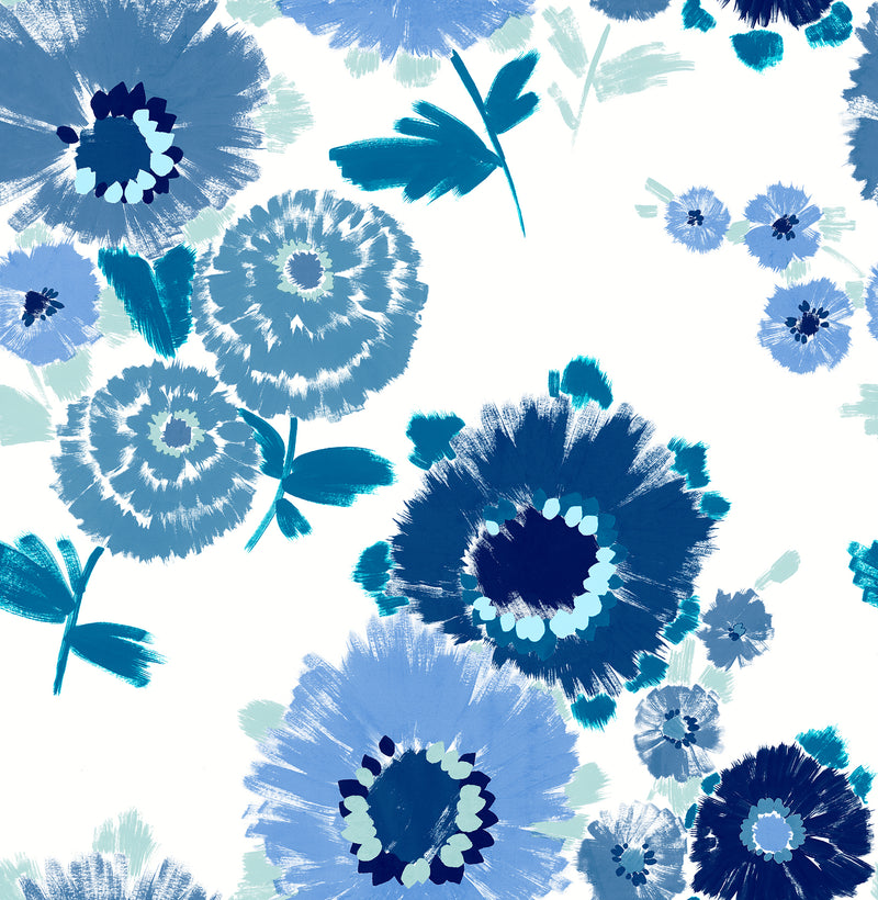Essie Painterly Floral Wallpaper