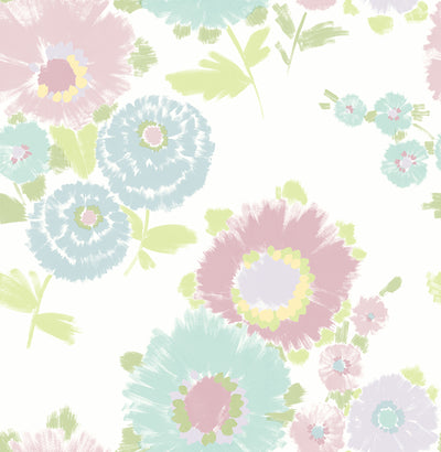 Essie Painterly Floral Wallpaper