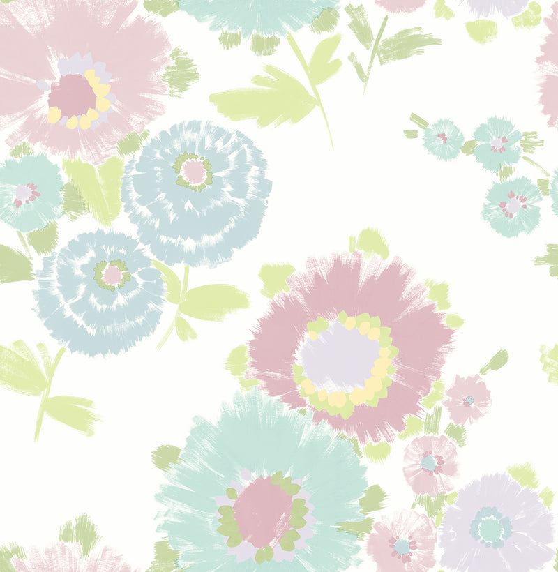 Essie Painterly Floral Wallpaper