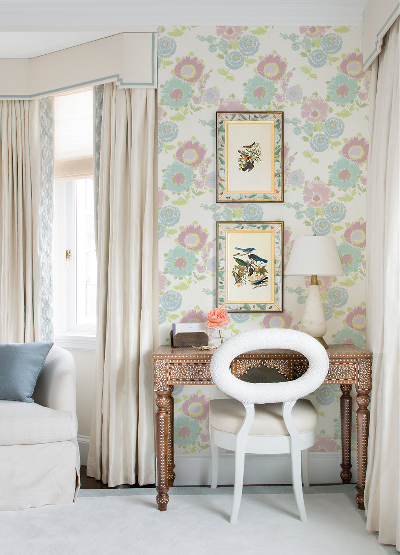 Essie Painterly Floral Wallpaper