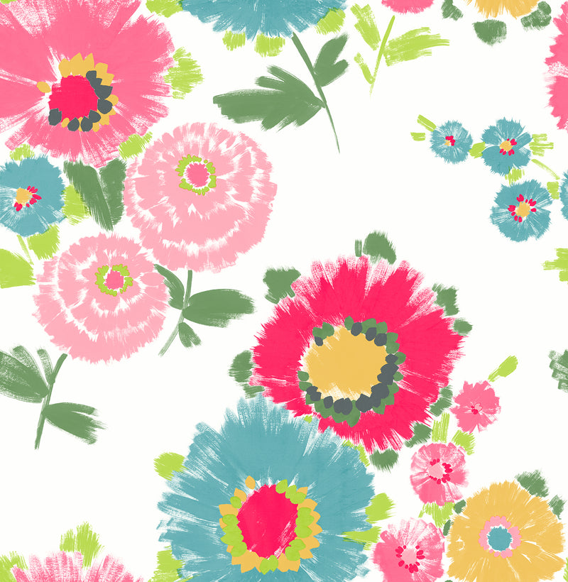 Essie Painterly Floral Wallpaper