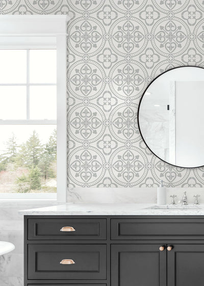 NextWall Peel and Stick Villa Mor Wallpaper