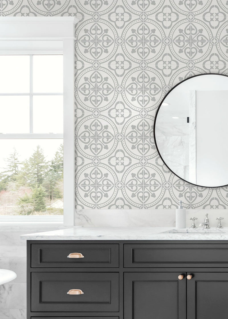NextWall Peel and Stick Villa Mor Wallpaper