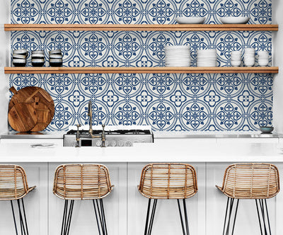 NextWall Peel and Stick Villa Mor Wallpaper