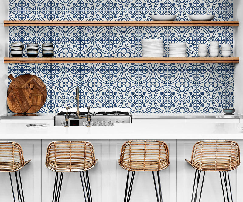 NextWall Peel and Stick Villa Mor Wallpaper