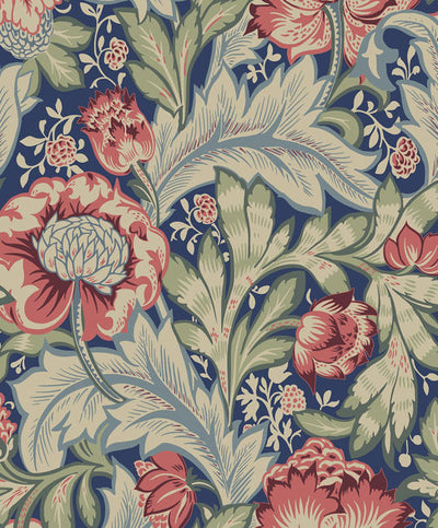 Acanthus Garden Wallquest Wallpaper