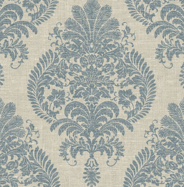 Antigua Damask Wallquest Wallpaper