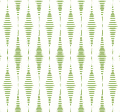 NextWall Peel and Stick Ikat Stripe Wallpaper