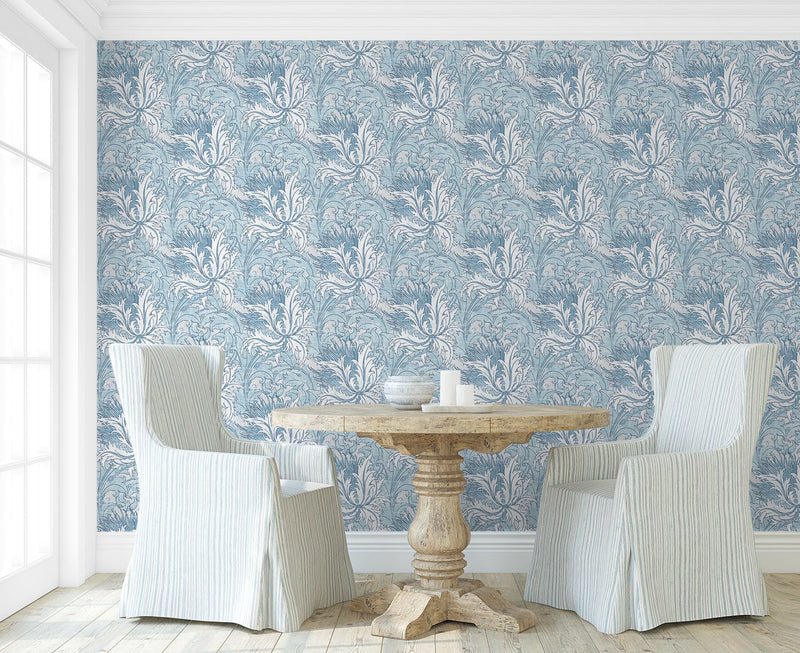 NextWall Peel and Stick Floral Folly Wallpaper