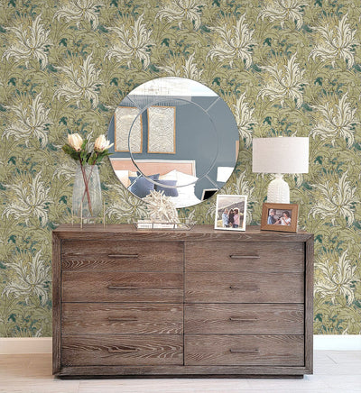 NextWall Peel and Stick Floral Folly Wallpaper