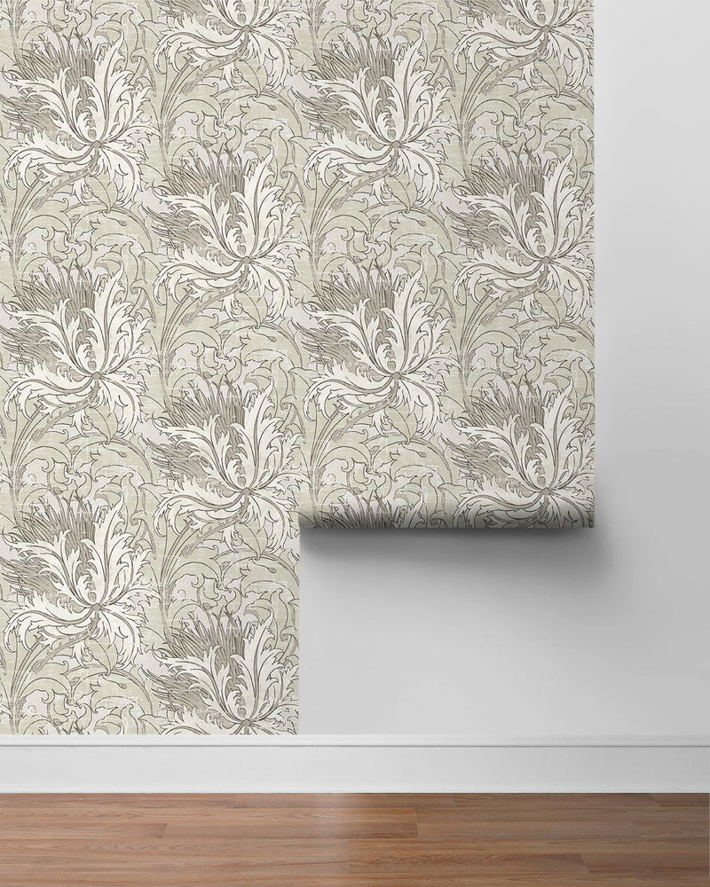 NextWall Peel and Stick Floral Folly Wallpaper
