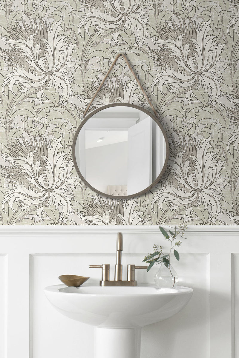 NextWall Peel and Stick Floral Folly Wallpaper