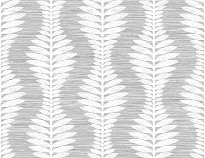 Carina Leaf Ogee Wallquest Wallpaper