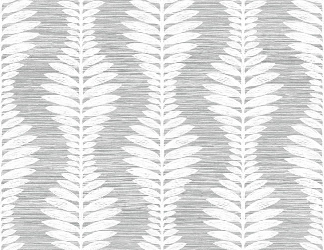 Carina Leaf Ogee Wallquest Wallpaper