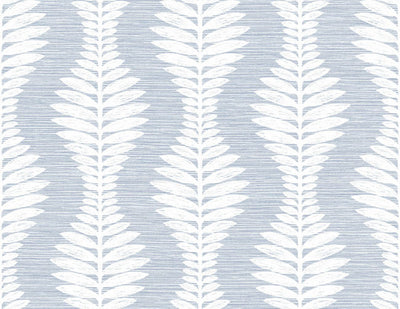 Carina Leaf Ogee Wallquest Wallpaper