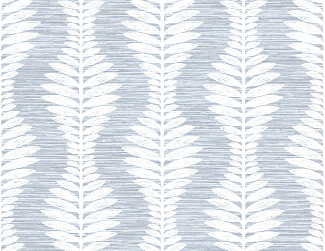 Carina Leaf Ogee Wallquest Wallpaper