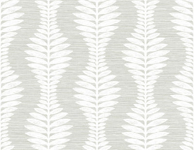 Carina Leaf Ogee Wallquest Wallpaper