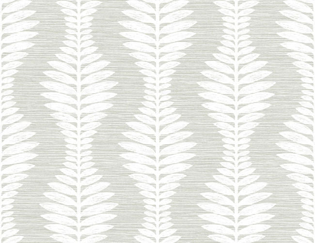 Carina Leaf Ogee Wallquest Wallpaper