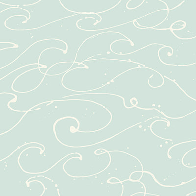 Brewster Kuroshio Ocean Wave Wallpaper