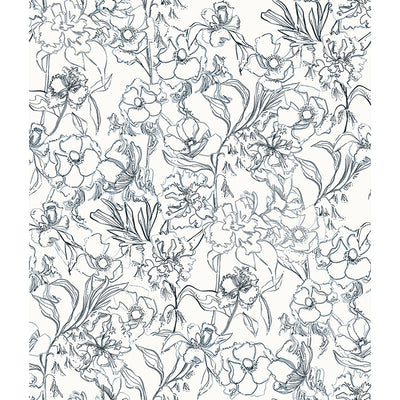May Bloom Peel and Stick Wallpaper Wallpops Dylan M Collection