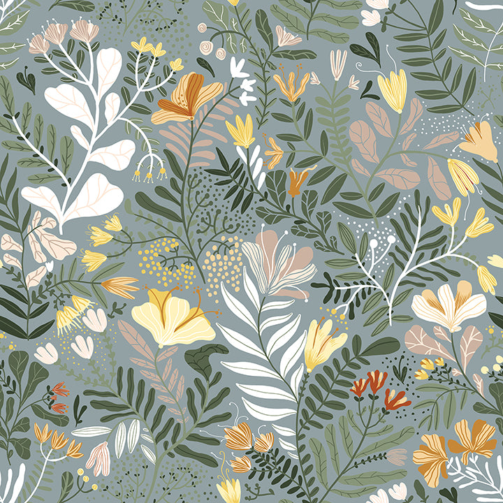 Brittsommar Woodland Floral Wallpaper