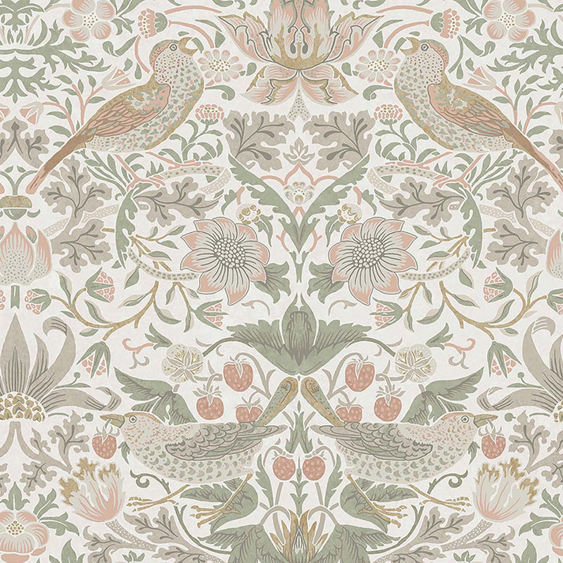 William Morris Strawberry Thief Wallpaper
