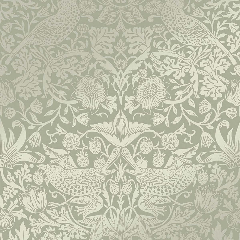 William Morris Strawberry Thief Wallpaper