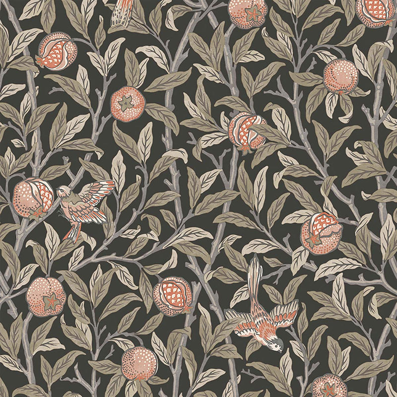 William Morris Birds and Pomegranate Wallpaper
