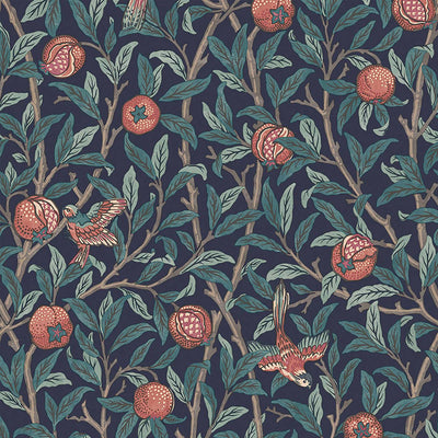 William Morris Birds and Pomegranate Wallpaper