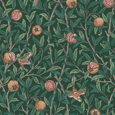 William Morris Birds and Pomegranate Wallpaper