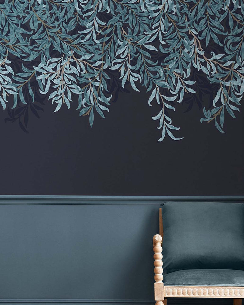 William Morris Willow Bough Mural