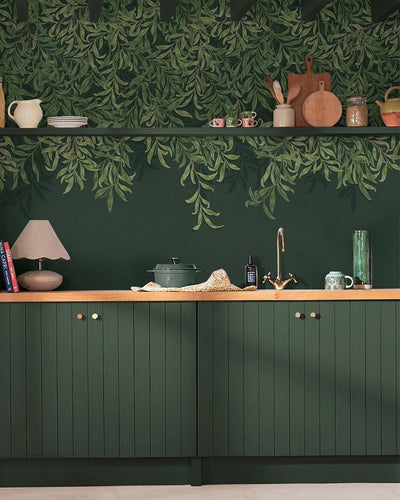 William Morris Willow Bough Mural