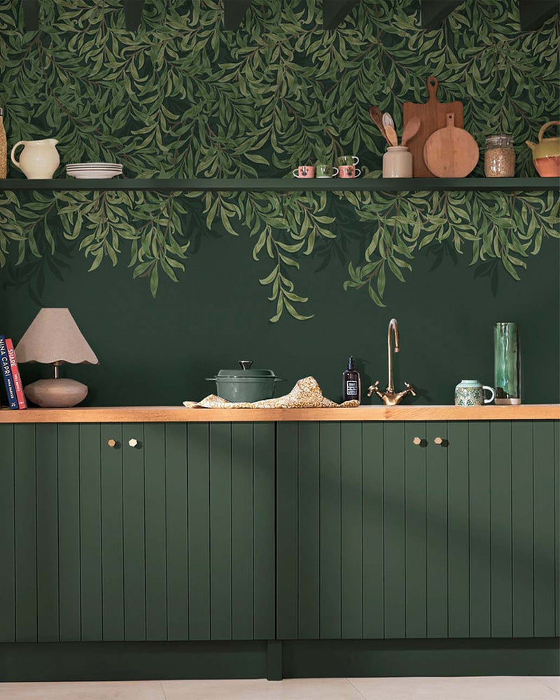 William Morris Willow Bough Mural