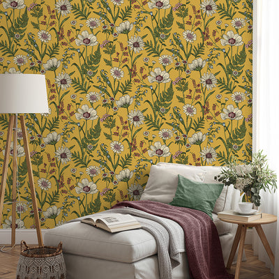 Arden Wild Meadow Wallpaper