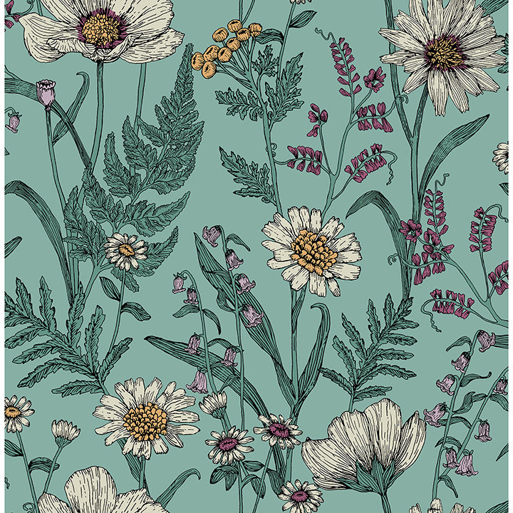 Arden Wild Meadow Wallpaper