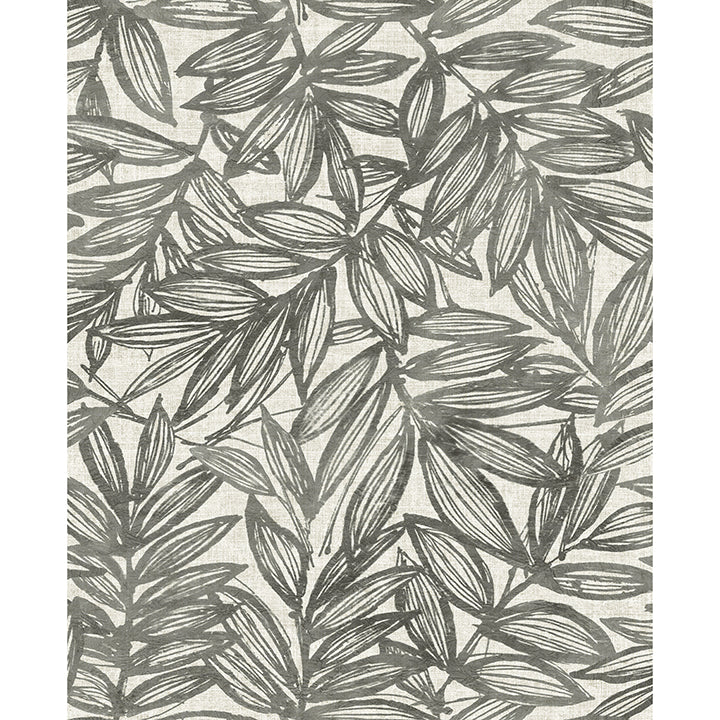 Rhythmic Leaf Wallpaper