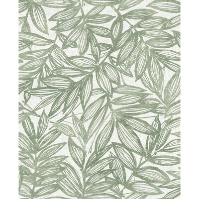 Rhythmic Leaf Wallpaper