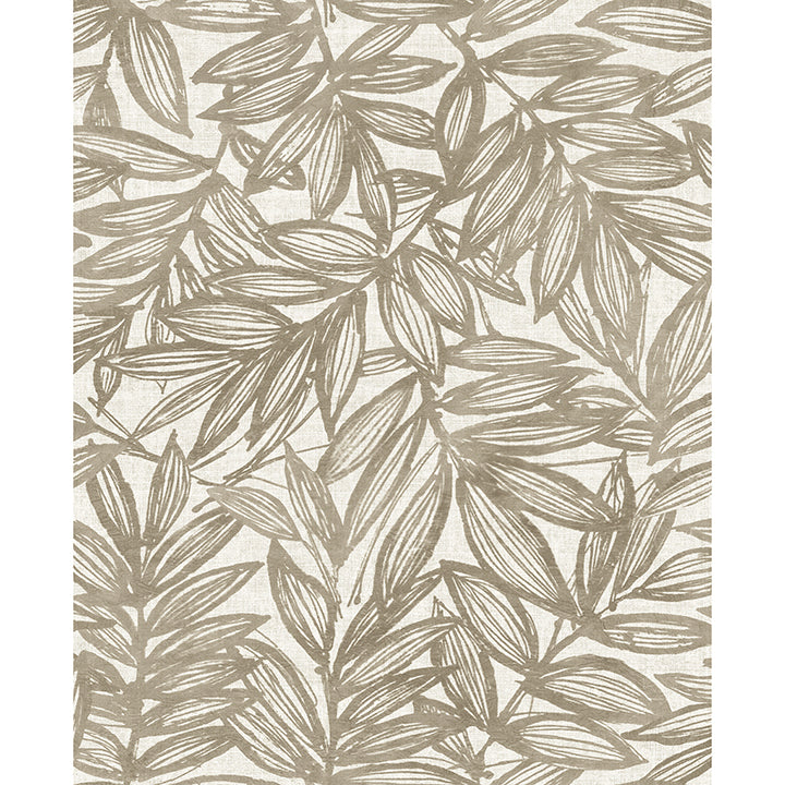 Rhythmic Leaf Wallpaper