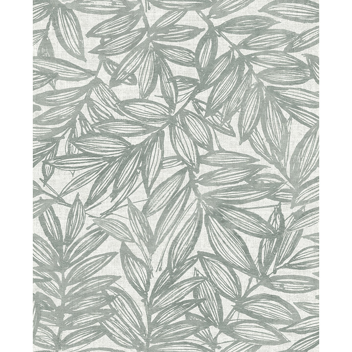 Rhythmic Leaf Wallpaper