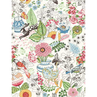 Whimsy Fauna Wallpaper