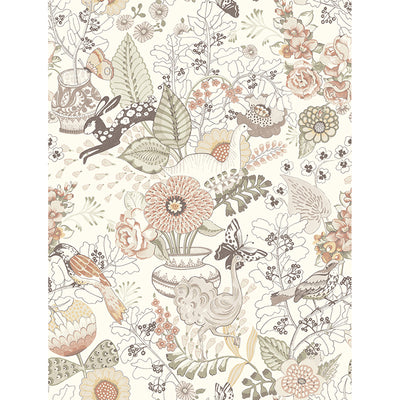 Whimsy Fauna Wallpaper