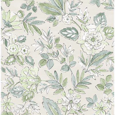 Begonia Floral Trail Wallpaper