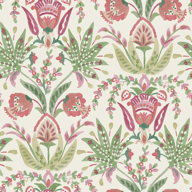 Seaside Jacobean Wallpaper