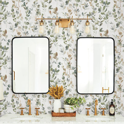 York Joyful Eucalyptus Premium Peel and Stick Wallpaper